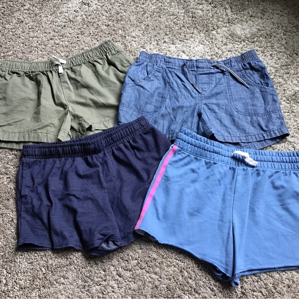 Mixed Women's Casual Shorts Bundle - Olive, Chambray, Navy, Light Blue